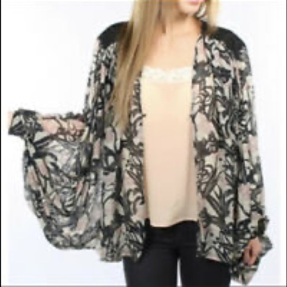 Winter Kate Sheer Kimono